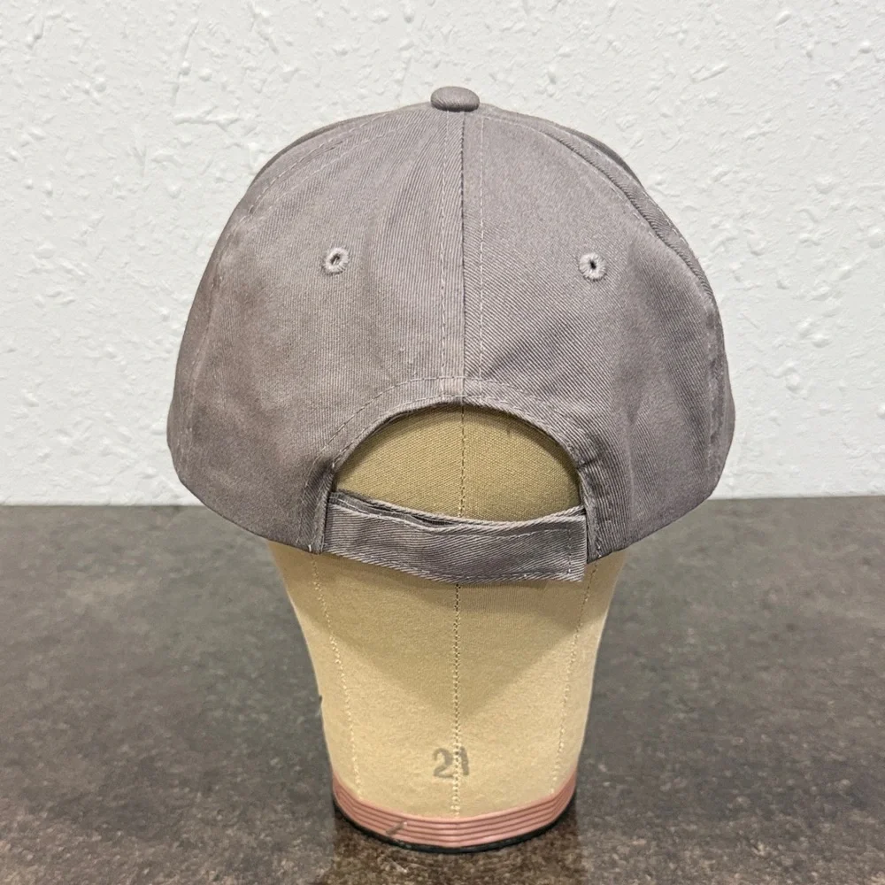 Cameo‎ Jackson Hole Wyoming Like Trucker Strapback Cap Hat Gray